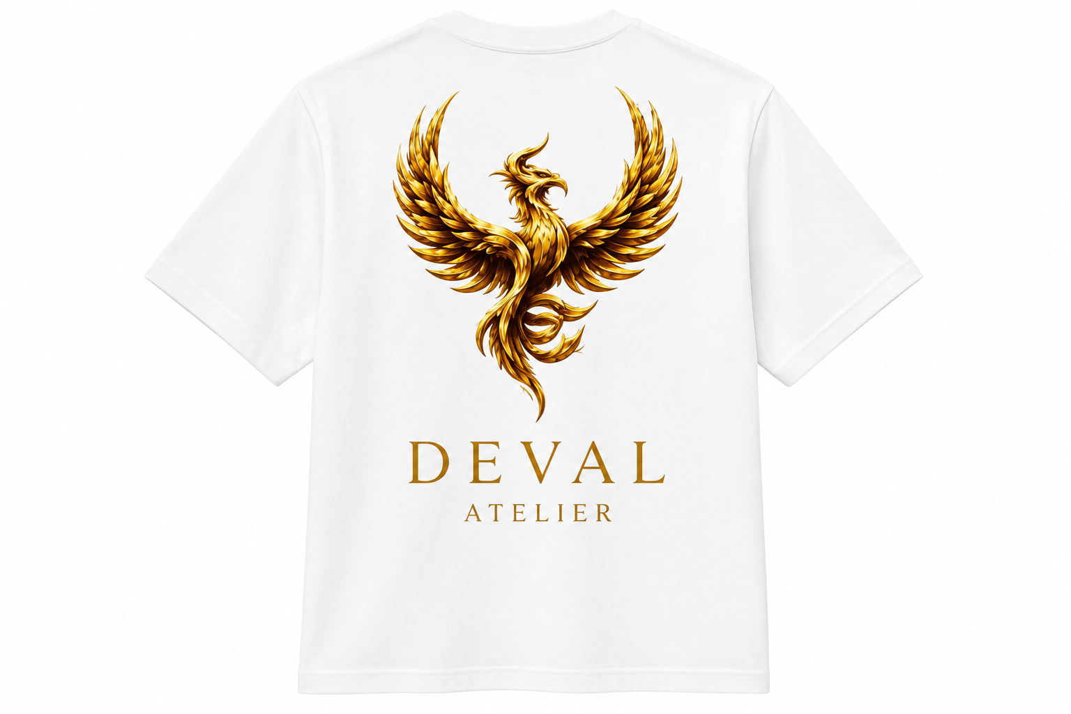 DEVAL Phoenix Тениска — Бяла gallery 2