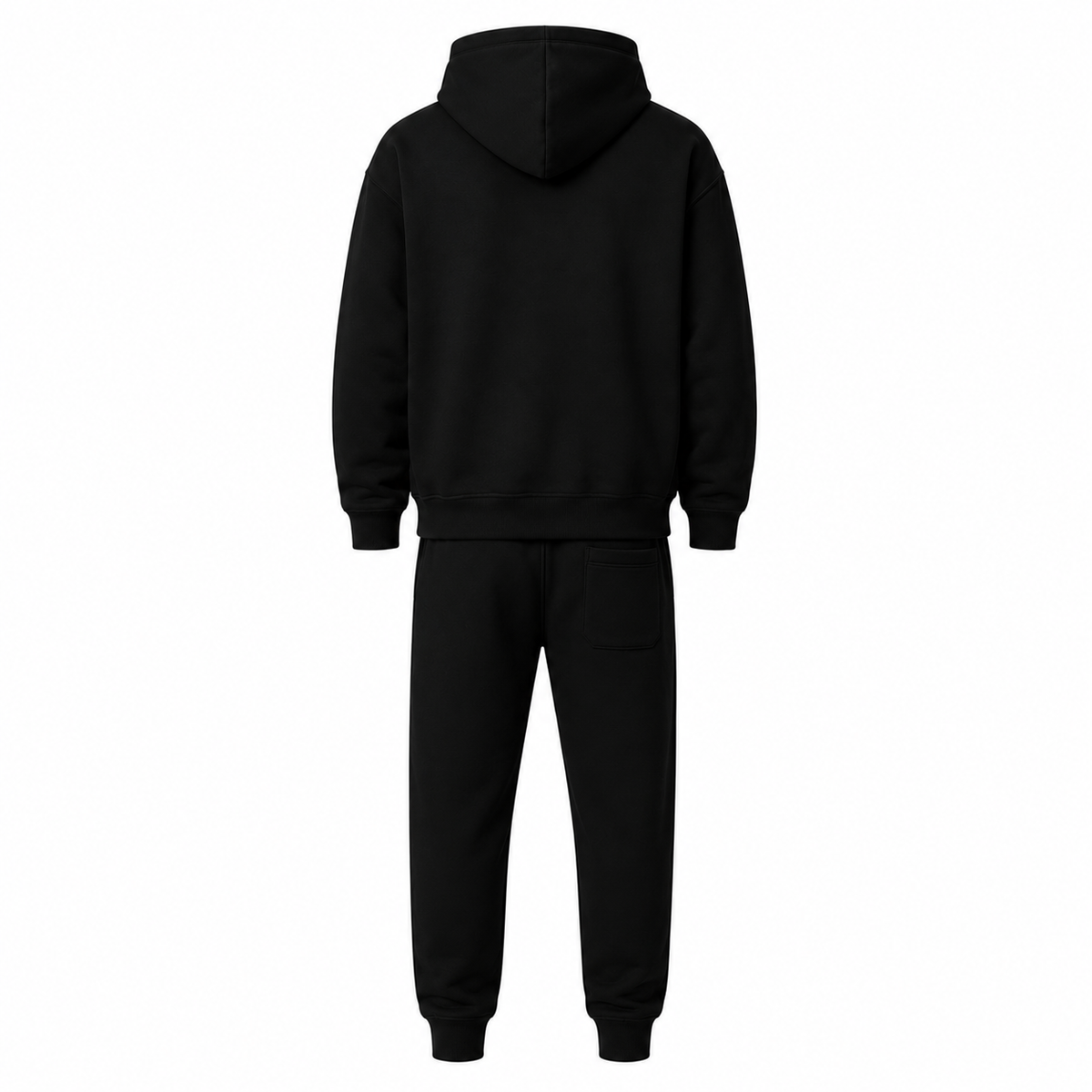 Hoodie & Jogger Set · Black — view 2