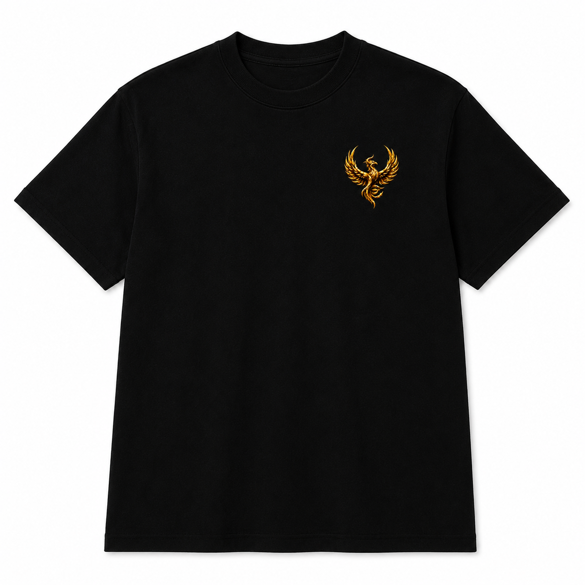 Phoenix Tee · Onyx — view 1